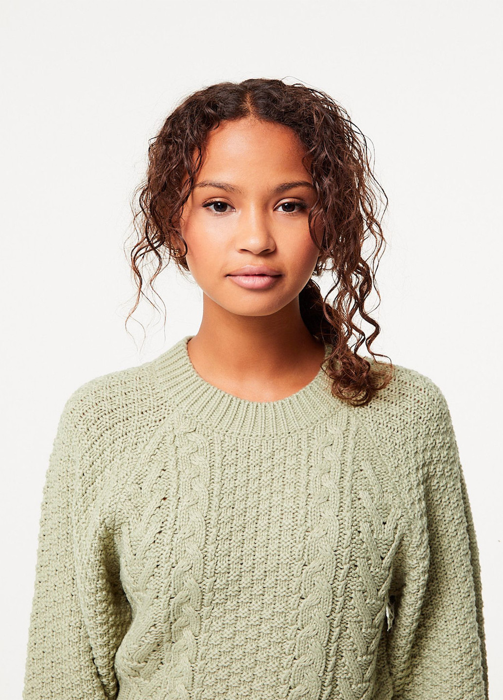 Світло-зелений демісезонний джемпер джемпер Jennyfer