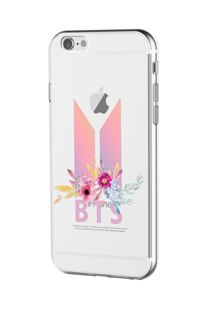 Чехол силиконовый Apple Iphone 6 БТС (BTS) (6937-1081) MobiPrint (219357149)