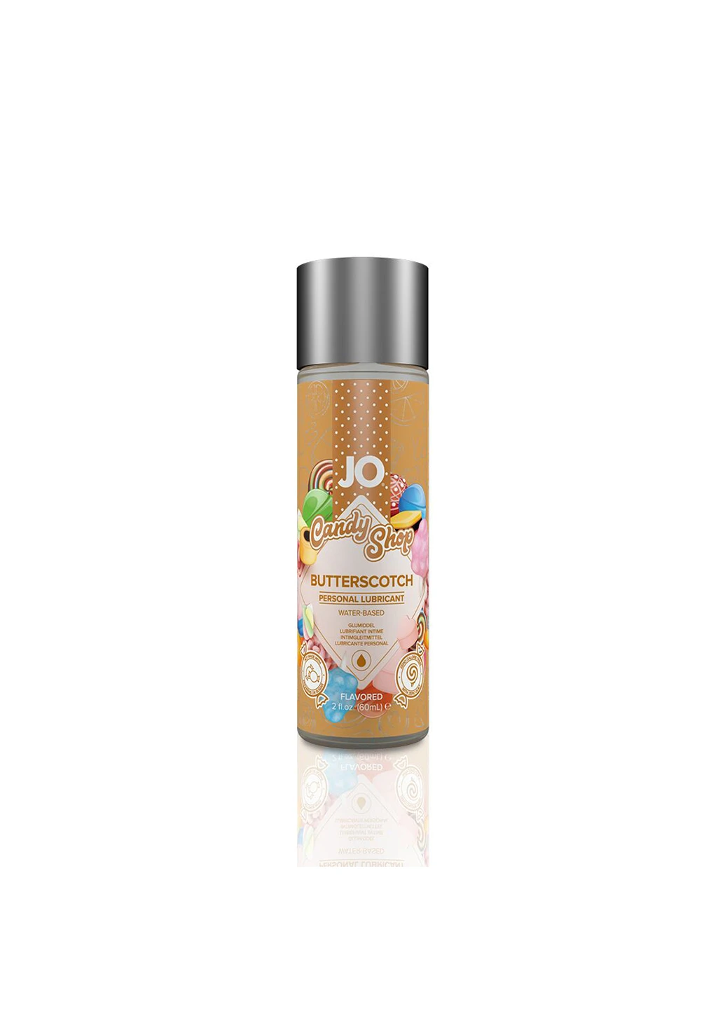 Лубрикант на водній основі H2O - Candy Shop - Butterscotch (60 мл) без цукру та парабенів System JO (254150755)