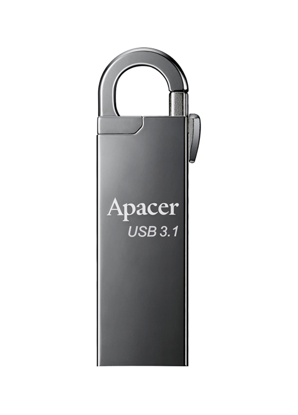 Флеш пам'ять USB AH15A 16GB USB 3.1 Ashy (AP16GAH15AA-1) Apacer флеш память usb apacer ah15a 16gb usb 3.1 ashy (ap16gah15aa-1) (132824601)