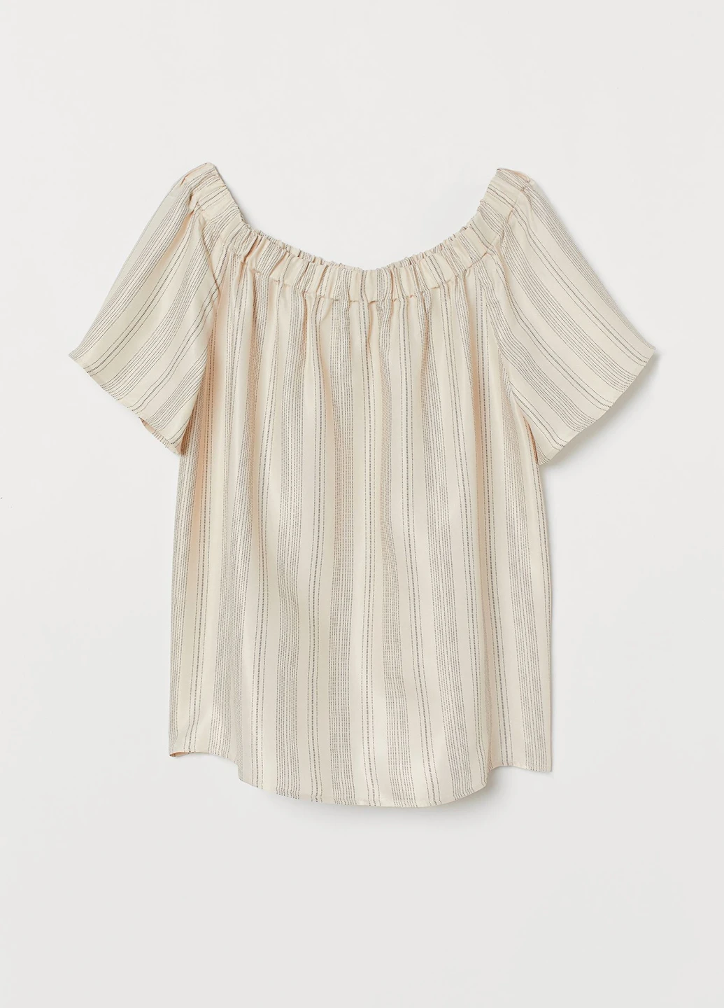 Светло-бежевая блуза H&M