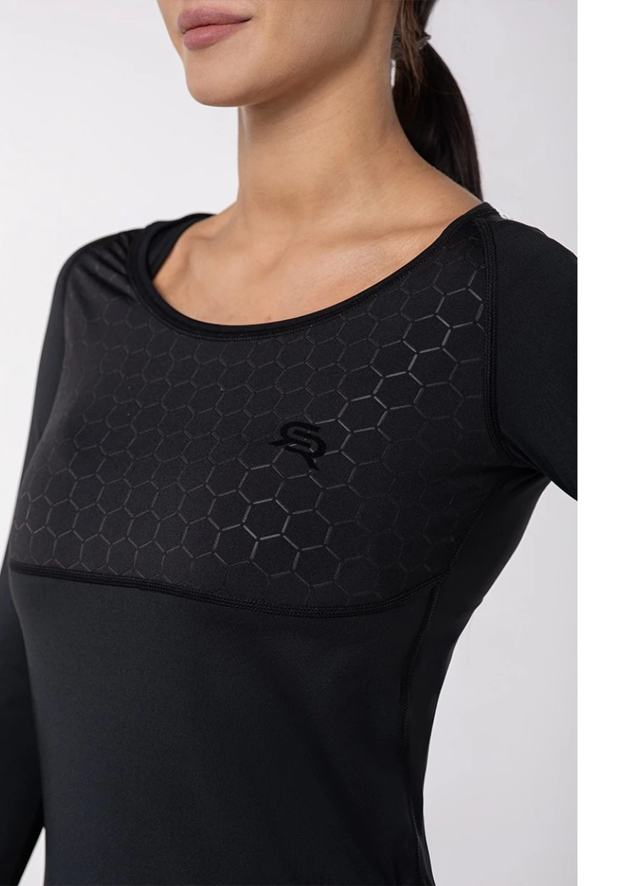 Футболка жіноча термоактивна Magic Tee LS чорний (A-0300-Z) Radical (254340990)