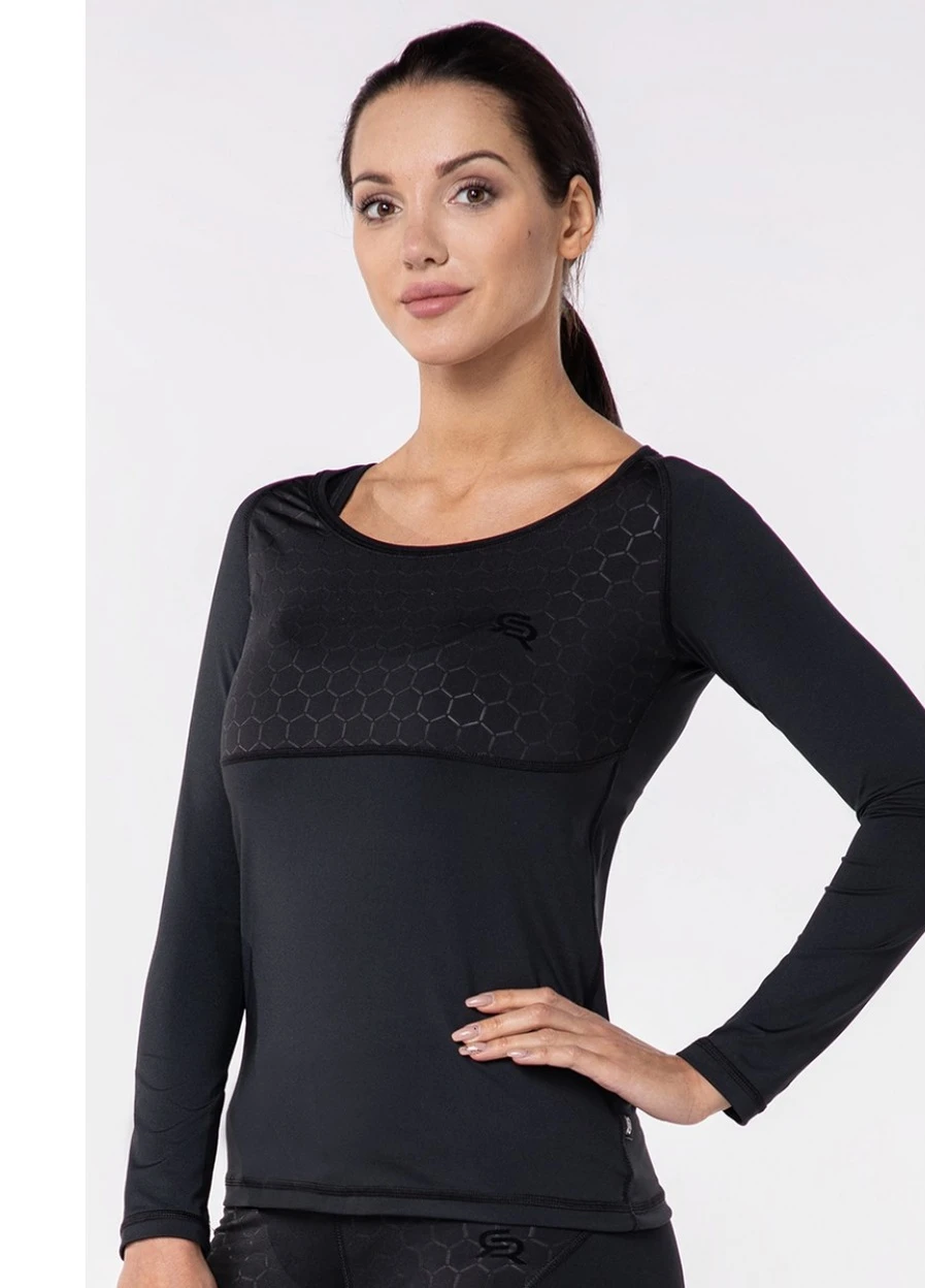 Футболка жіноча термоактивна Magic Tee LS чорний (A-0300-Z) Radical (254340990)