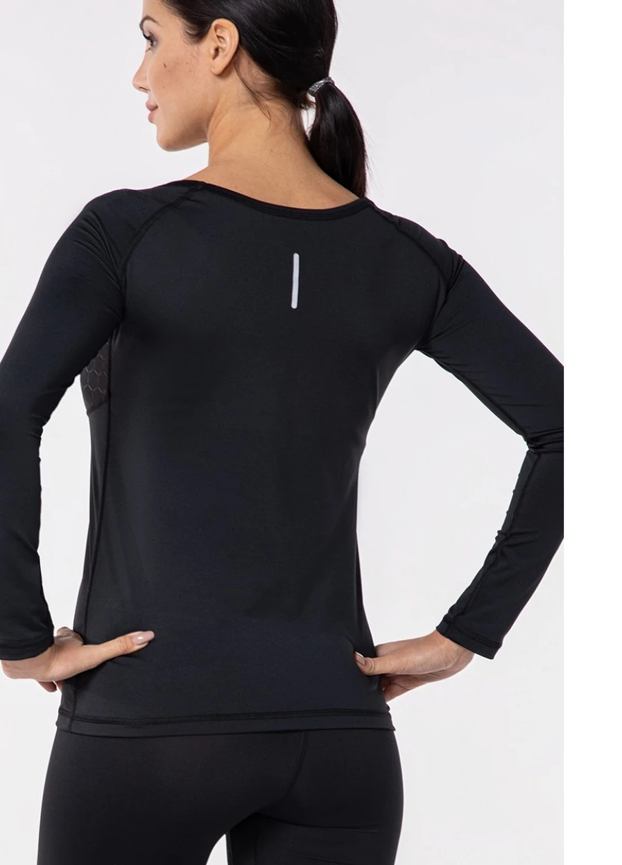Футболка жіноча термоактивна Magic Tee LS чорний (A-0300-Z) Radical (254340990)