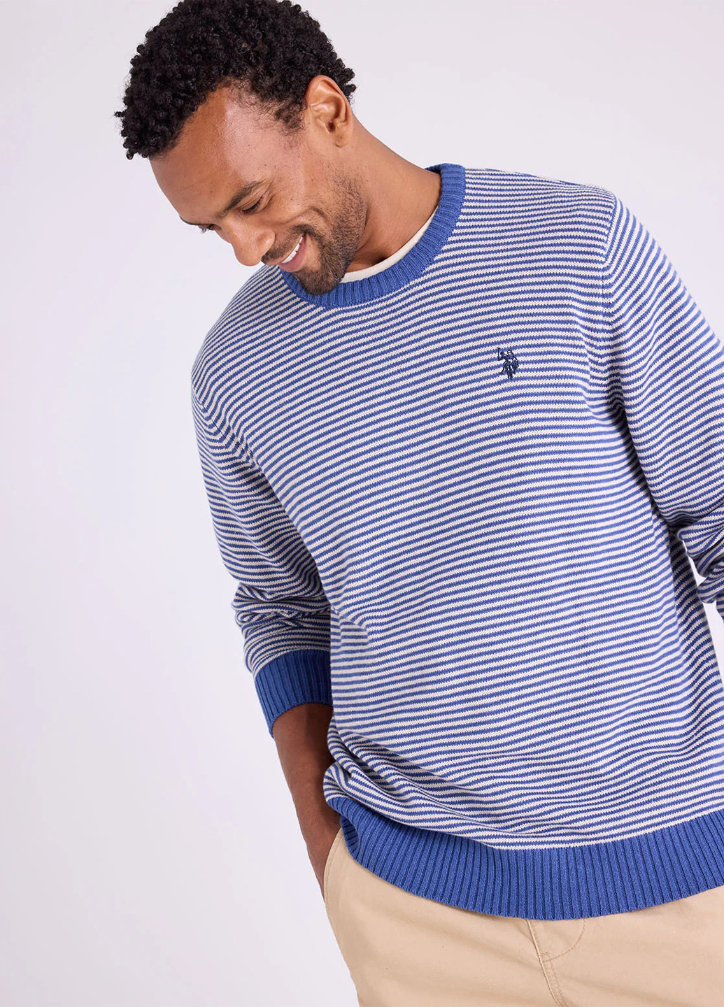 Синій демісезонний джемпер джемпер U.S. Polo Assn.