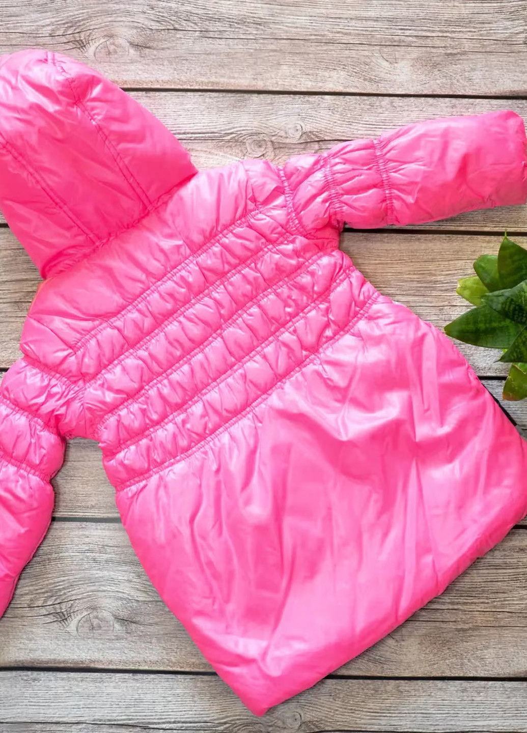 Розовая демисезонная куртка Minions