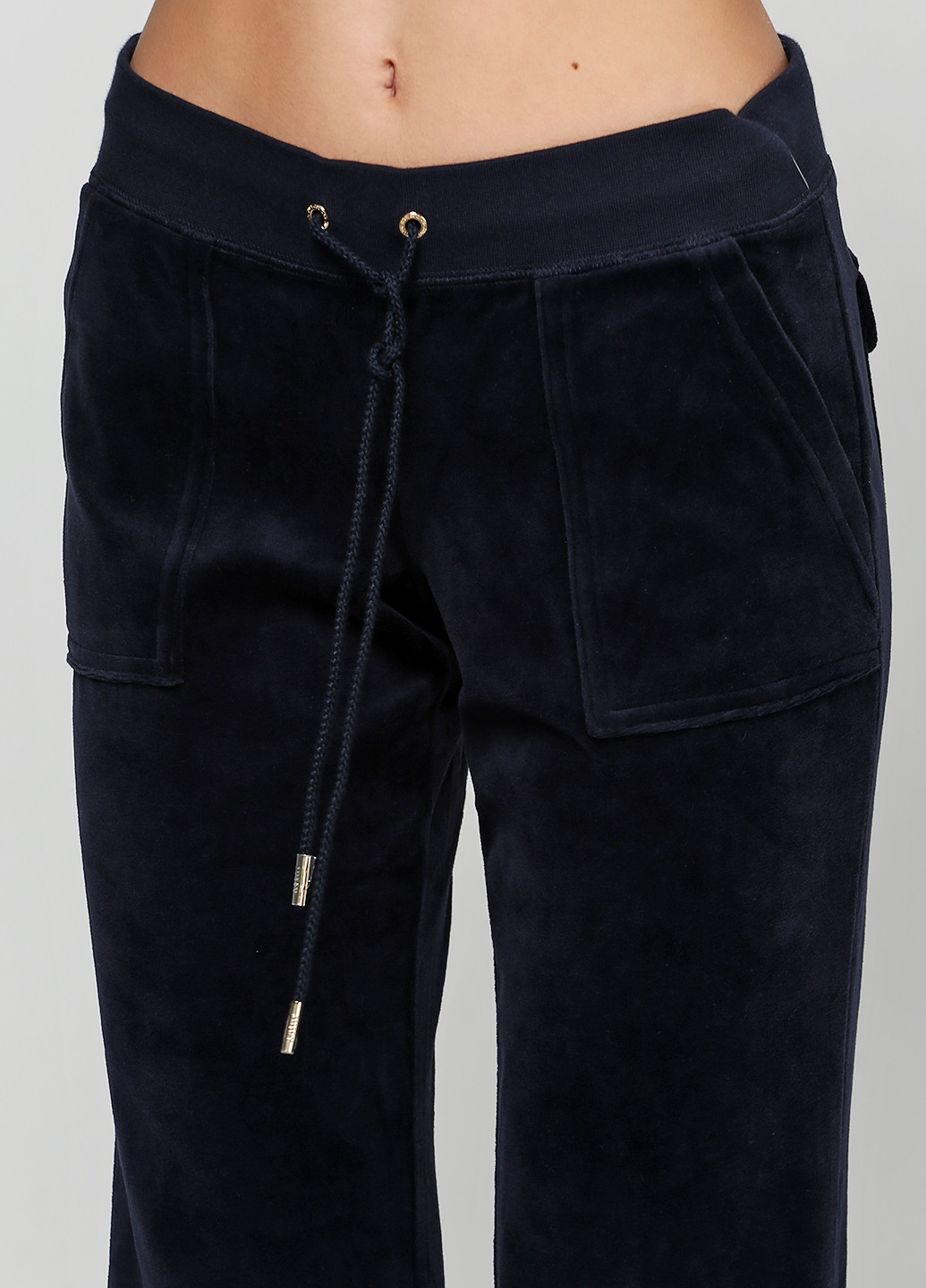 Темно-синие спортивные демисезонные брюки Juicy Couture