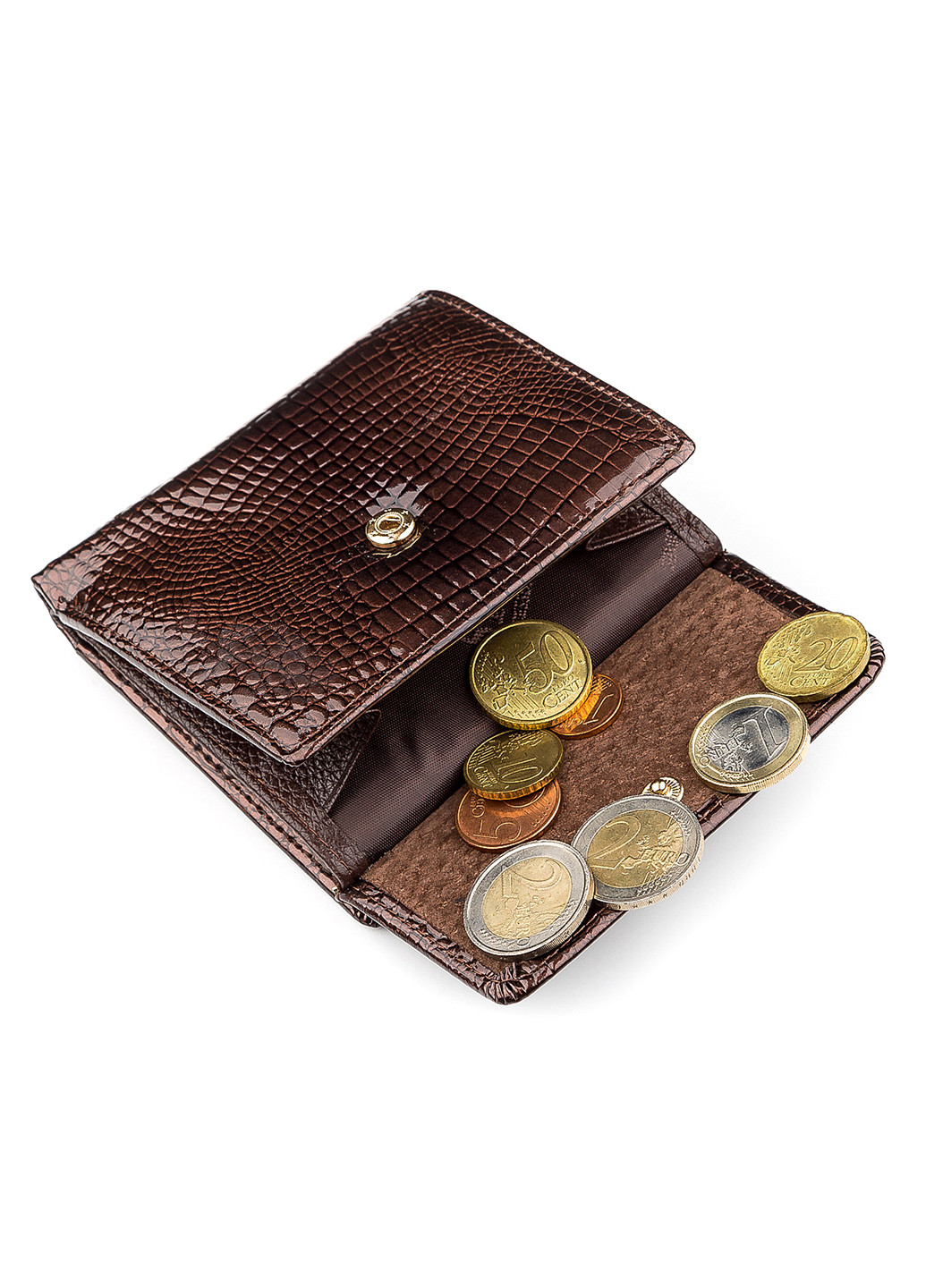Жіночий шкіряний гаманець 10,5х10х2,5 см st leather (229459471)