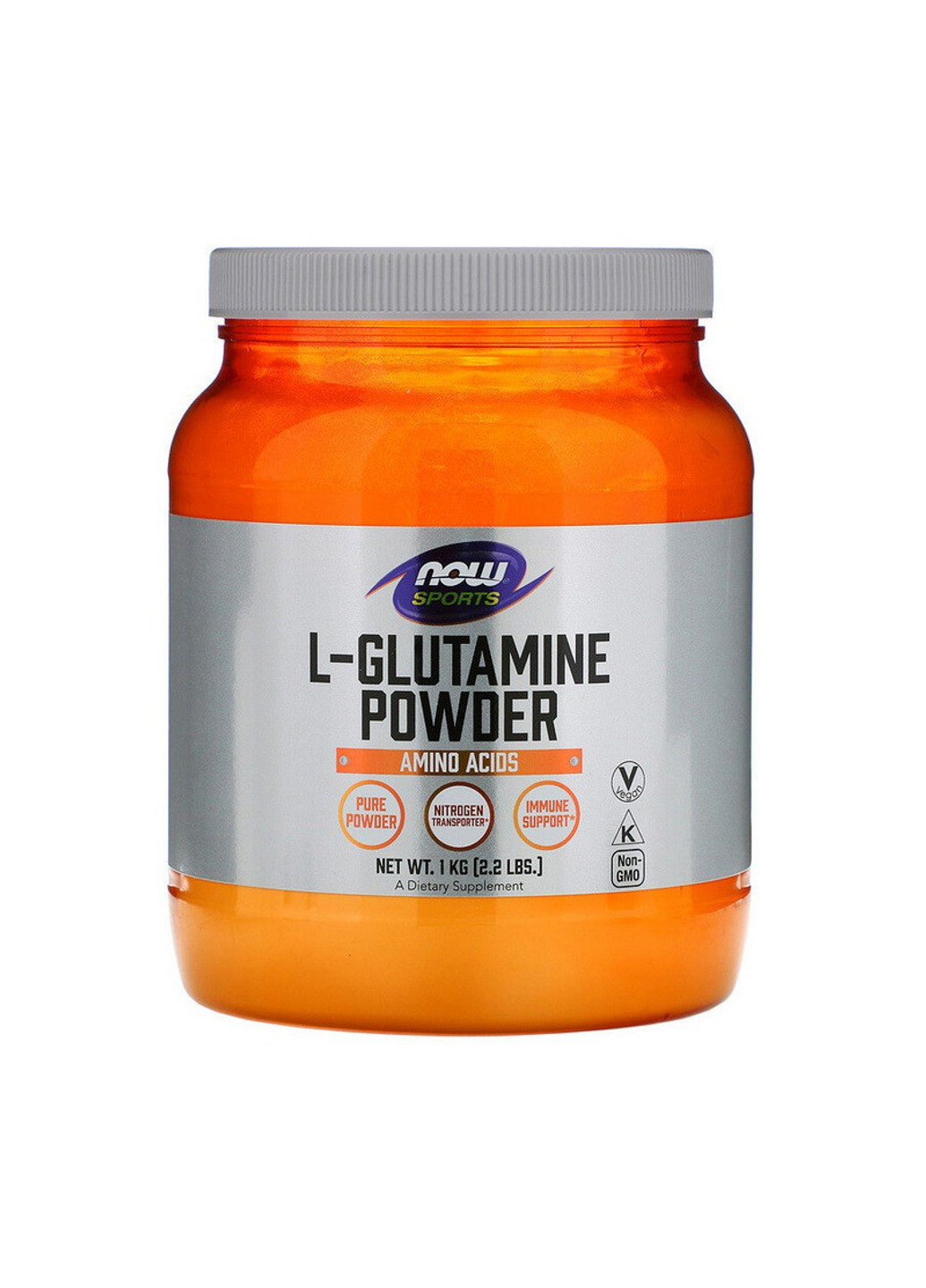 Глютамін NOW L-Glutamine Powder (1000 г) нау без смаку Now Foods (255363404)