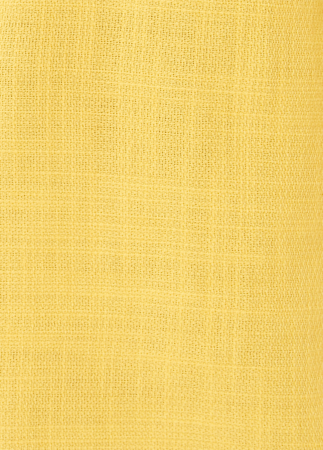 Желтая кэжуал рубашка однотонная KOTON