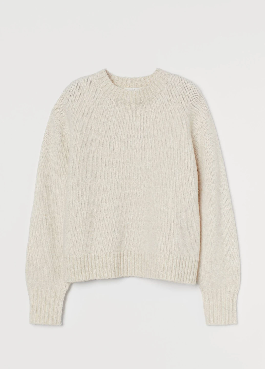 Молочный демисезонный джемпер H&M