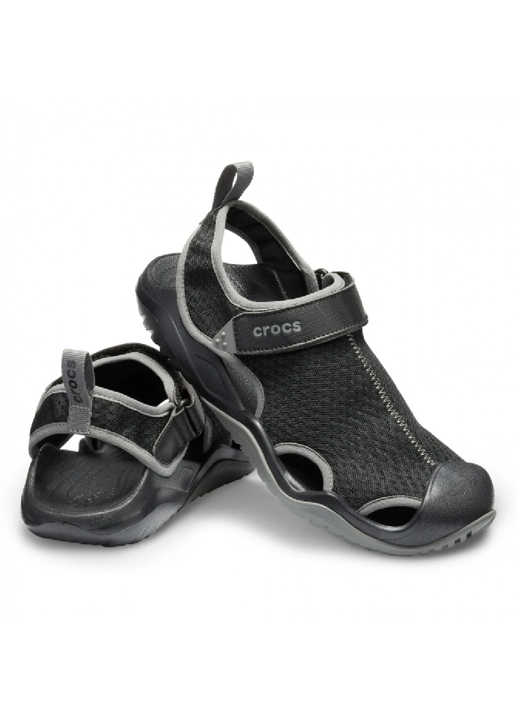 Черные кеды Crocs