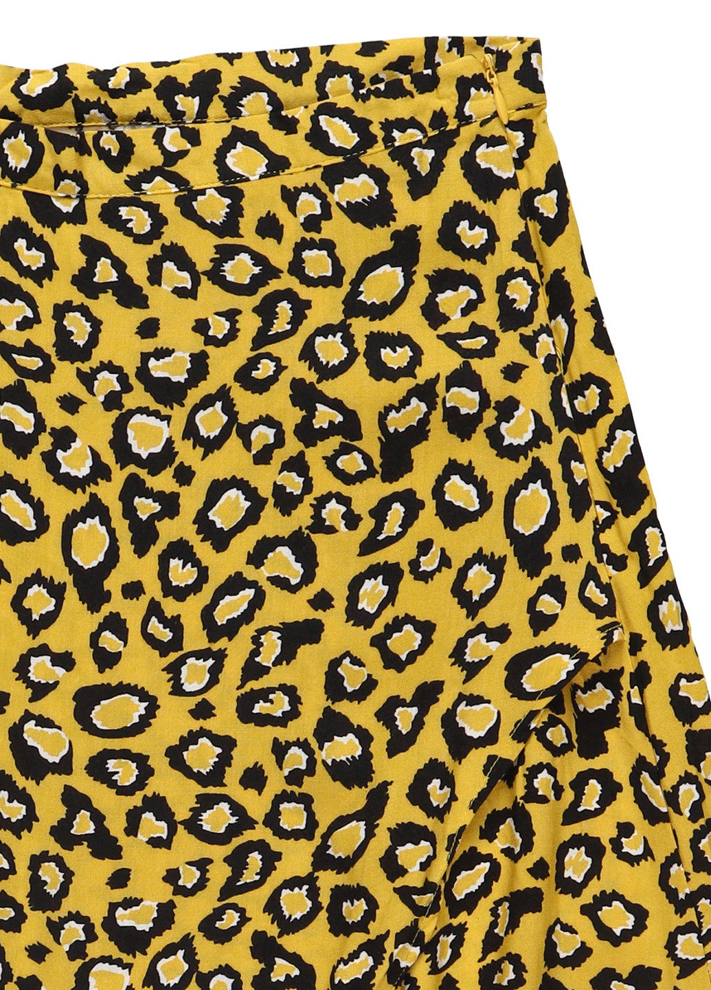 Желтая кэжуал леопардовая юбка Soyaconcept