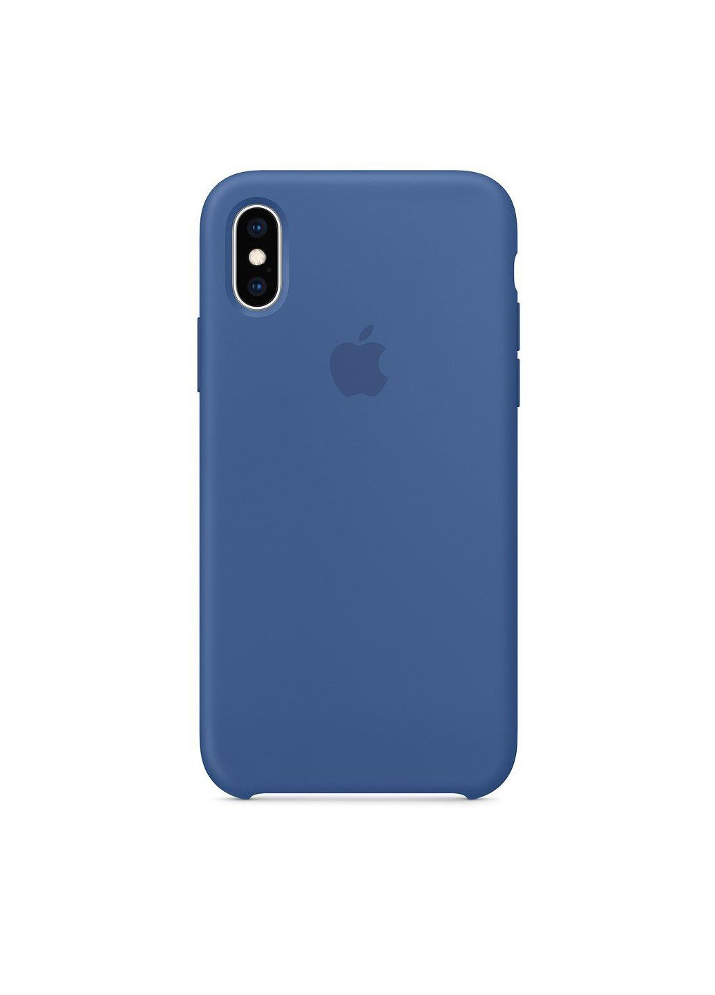 Чохол Silicone case for iPhone X / XS Delft Blue Apple (220821196)