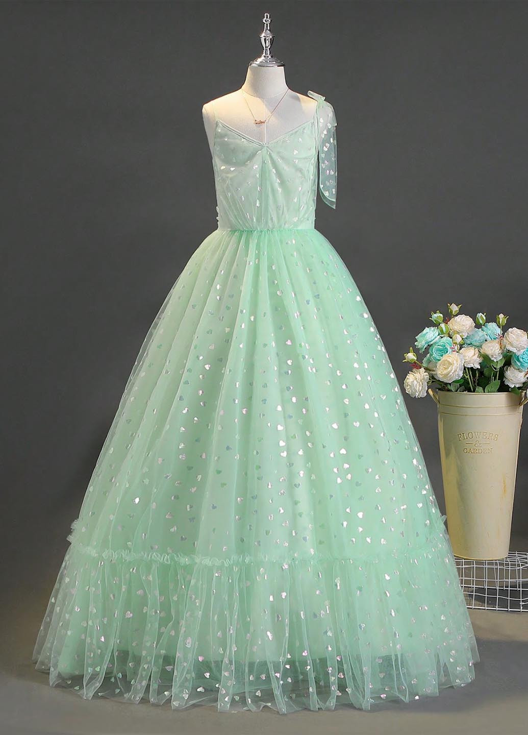 Салатова сукня SHEIN (327705419)