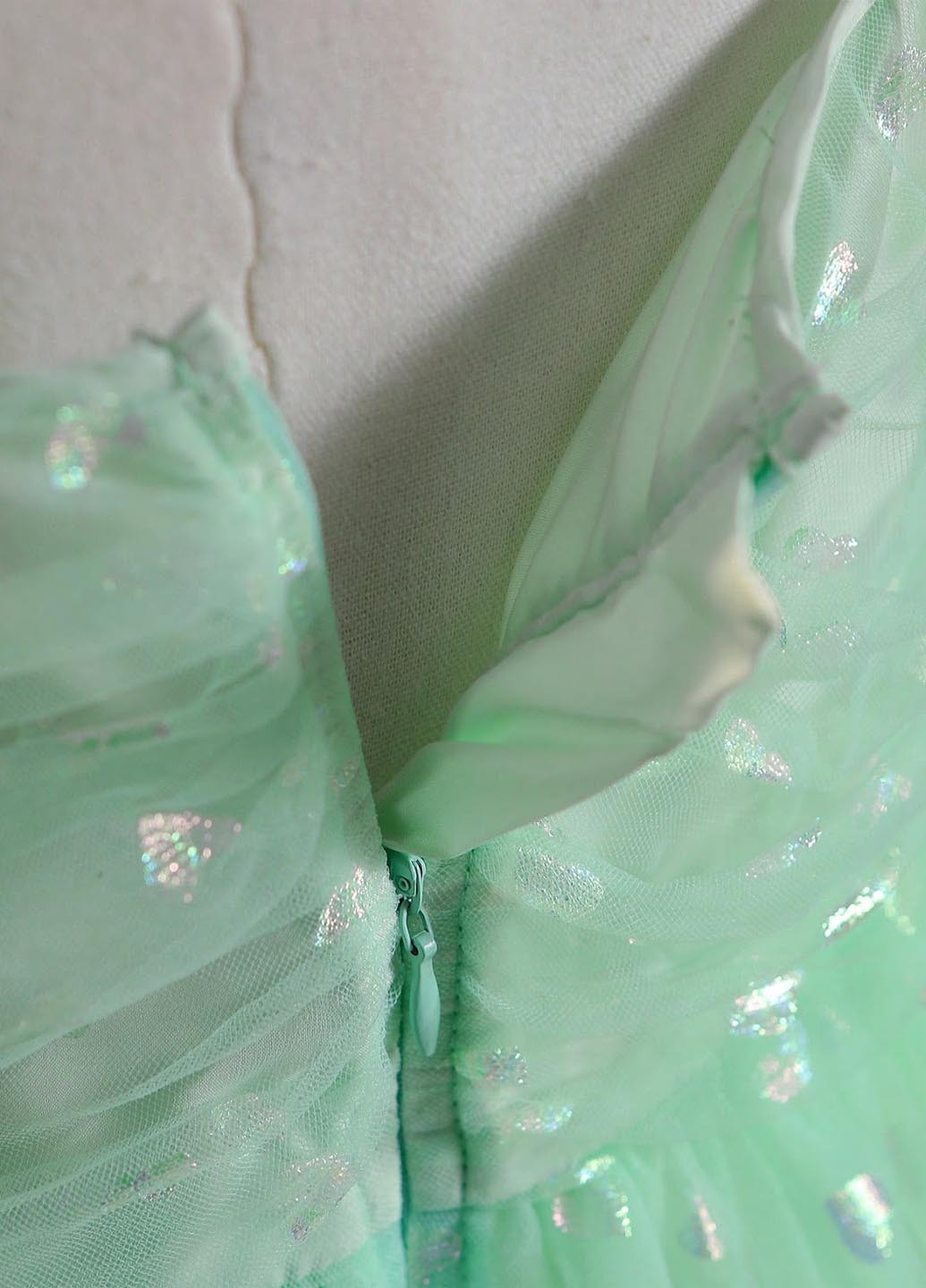 Салатова сукня SHEIN (327705419)