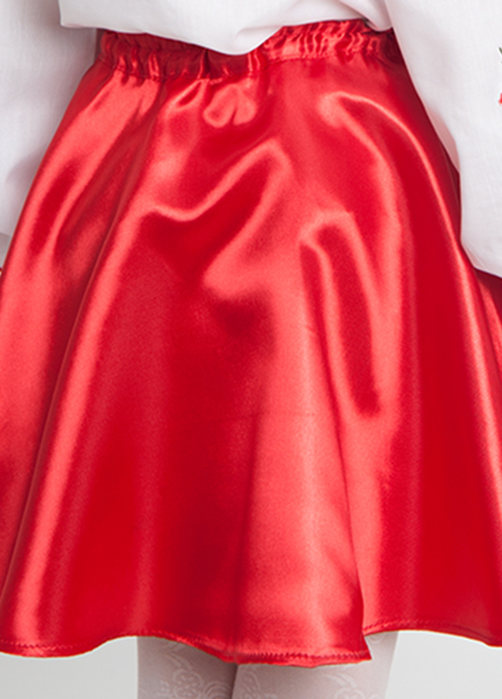 Красная юбка Vyshyvanka мини