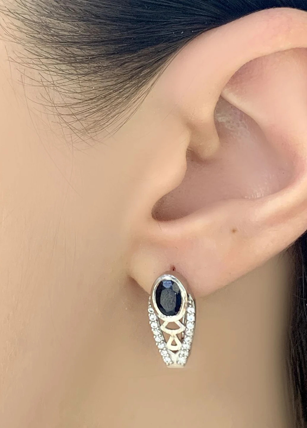 Серьги Silver Flame (152533231)