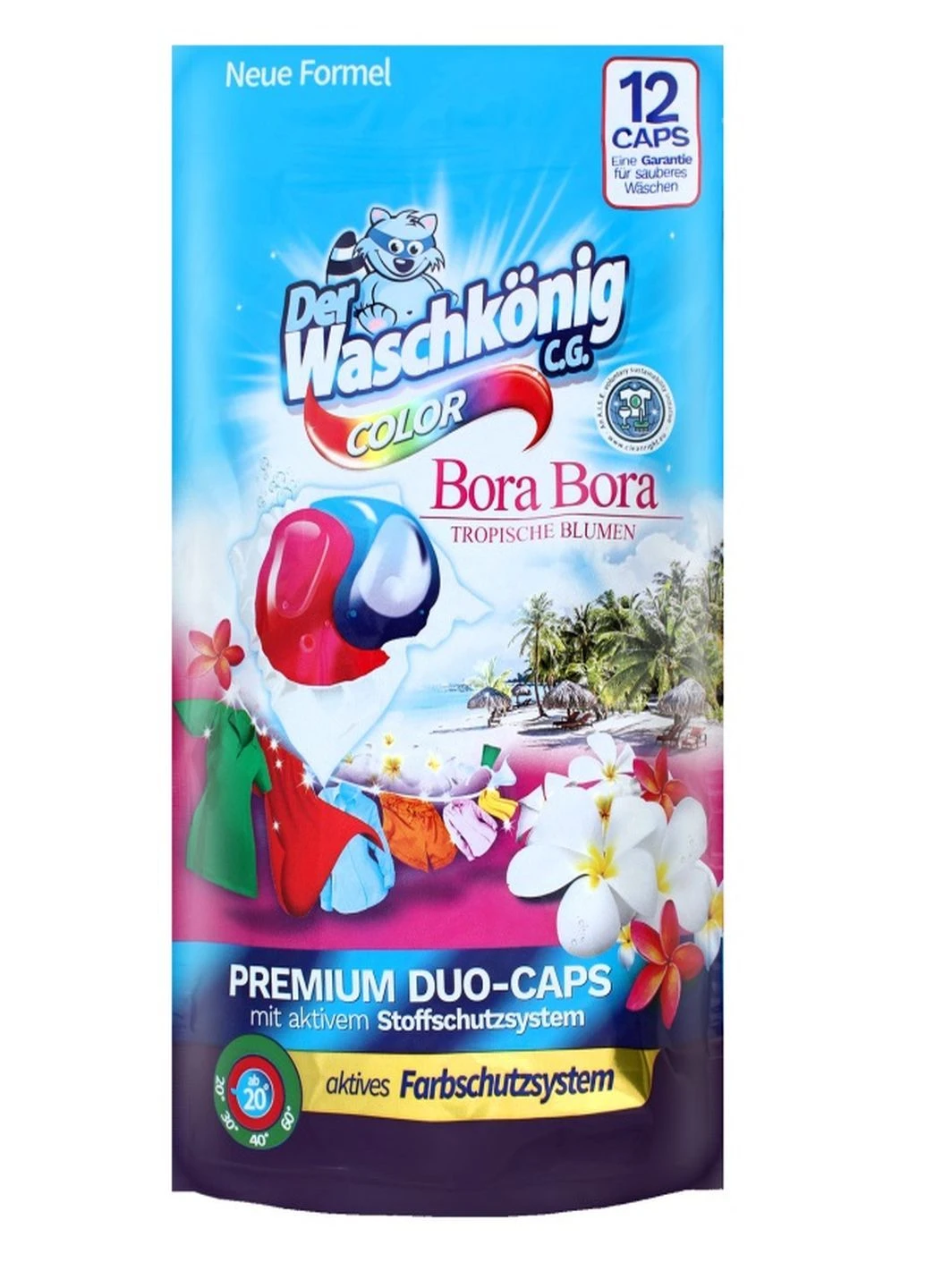Капсули Color Bora Bora Duo Caps 12 шт Waschkonig (248407775)