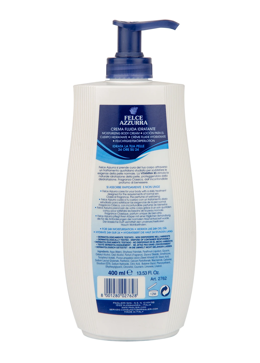 Крем для тіла Classico 400 мл Felce Azzurra (215487770)