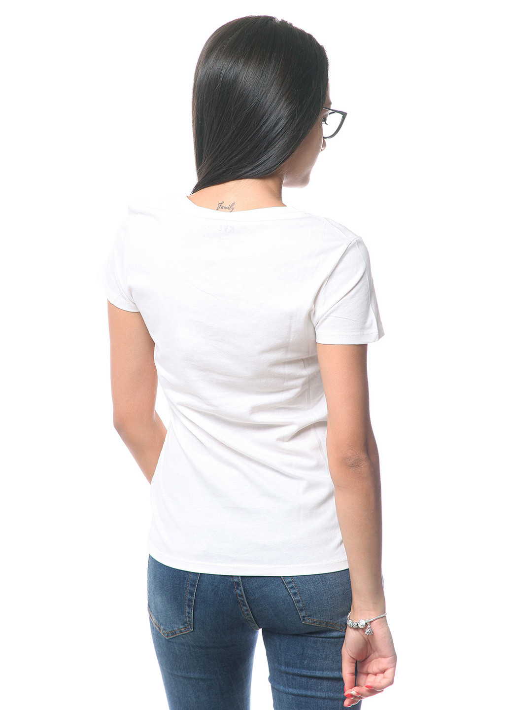 Біла літня футболка Kenvelo
