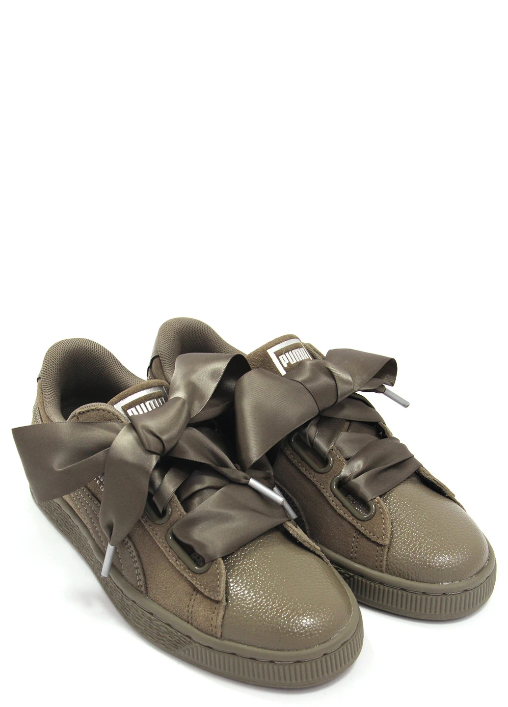 Хакі кеди жіночі suede heart bubble wns Puma
