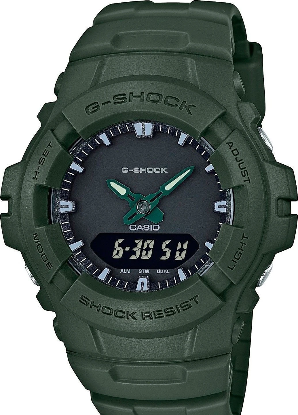Чоловічі Годинники G-SHOCK G-100CU-3AER кварцові спортивні Casio (226691686)