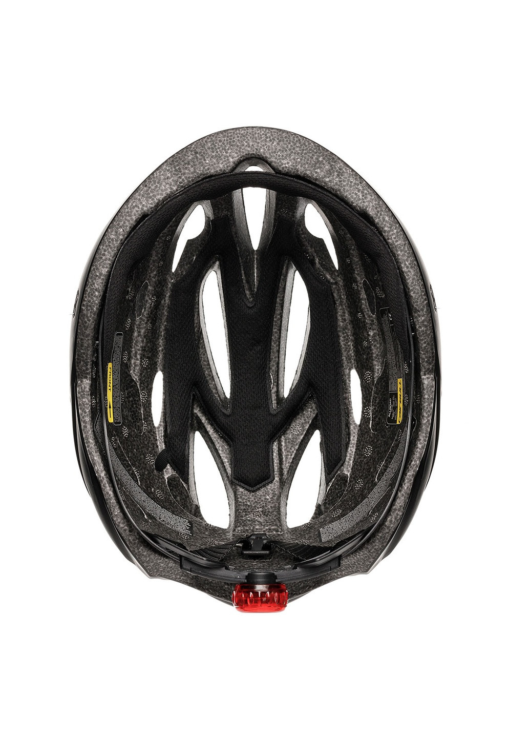 Велосипедний шолом із візором і габаритним LED ліхтарем, захисний велошлем чоловічий, велошлем жіночий Cairbull (252818602)