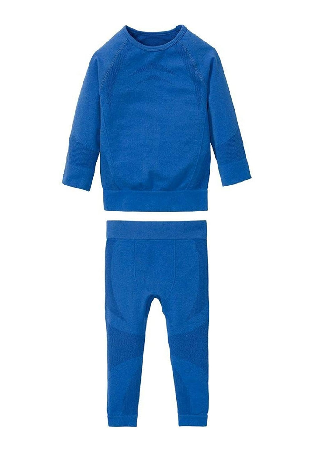 Термокостюм Crivit светр + штани однотонний синій повсякденний