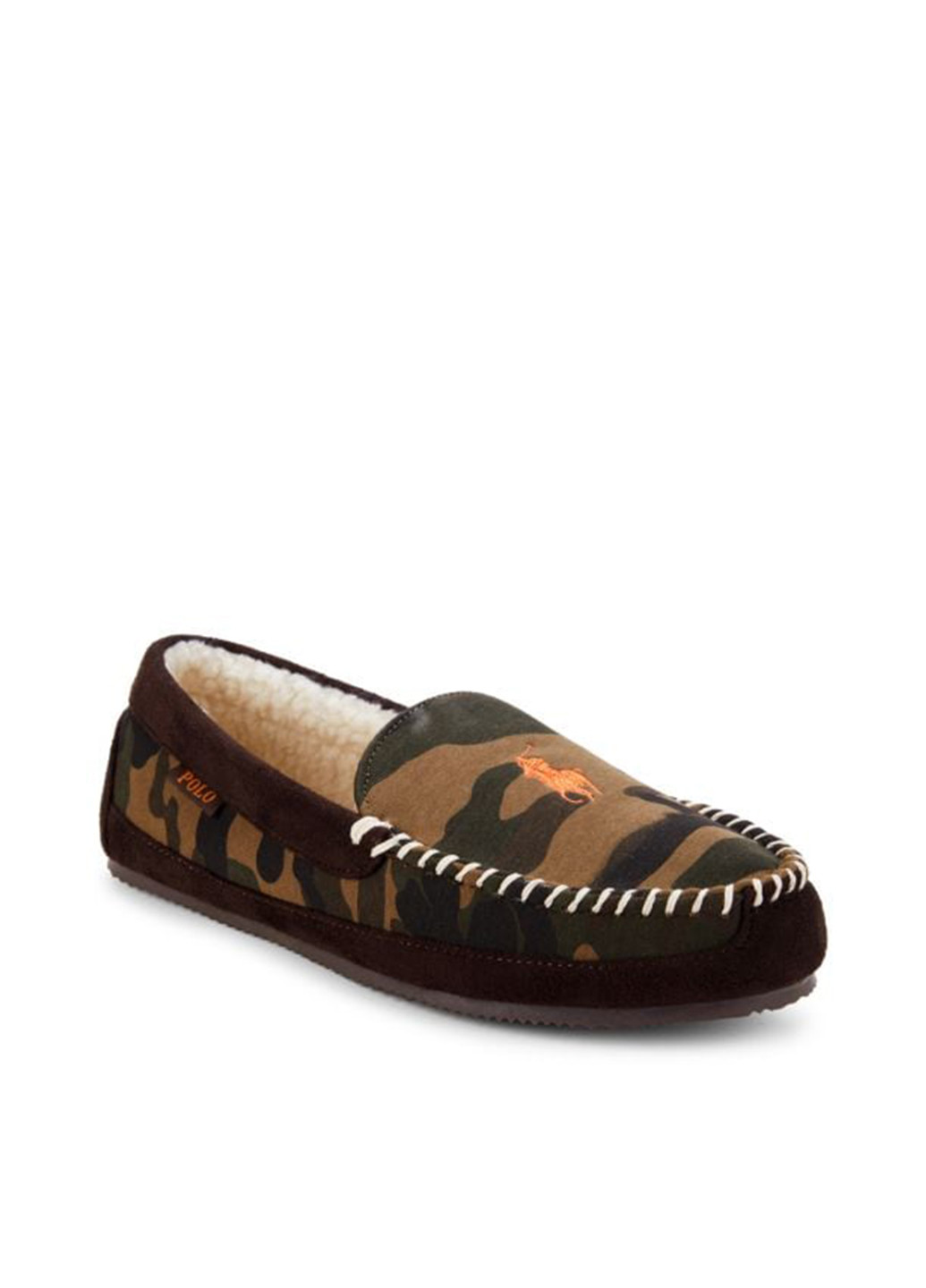 Зеленые тапочки Ralph Lauren