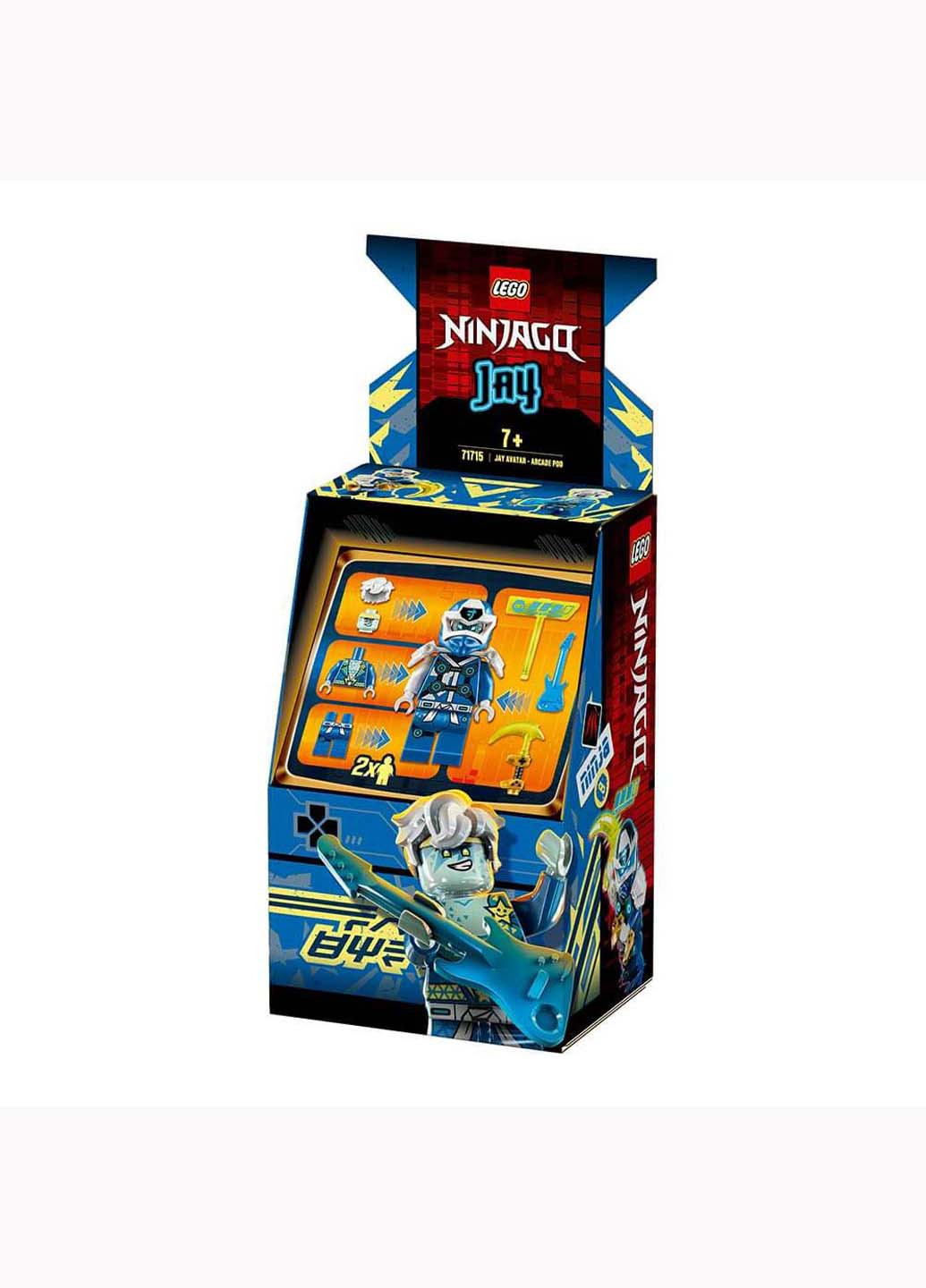Конструктор Lego Ninjago Игровой автомат Джея 47 деталей (207383380)