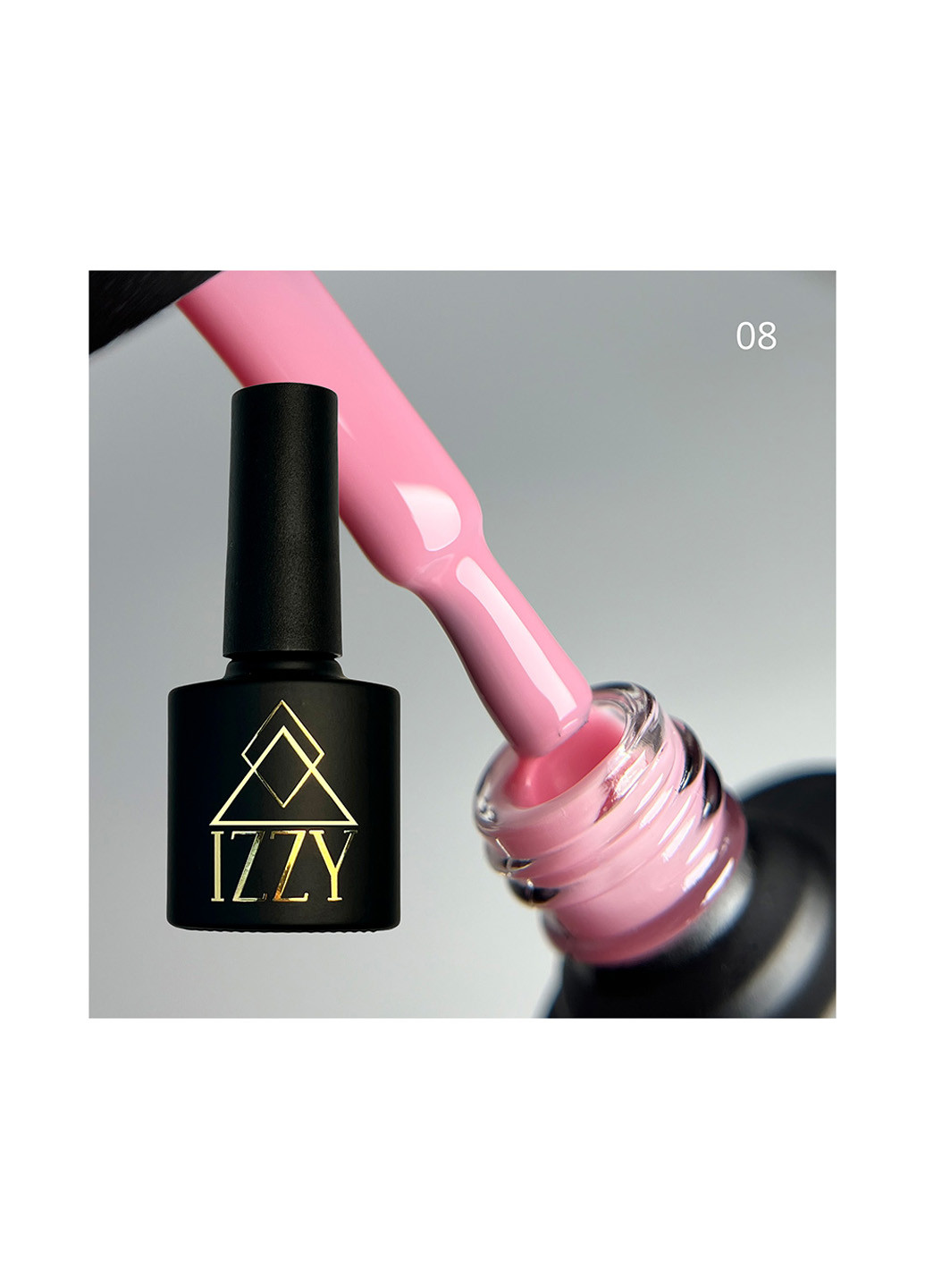 База для маникюра Volume Base 08, розовая, 10 мл Izzy (363030761)