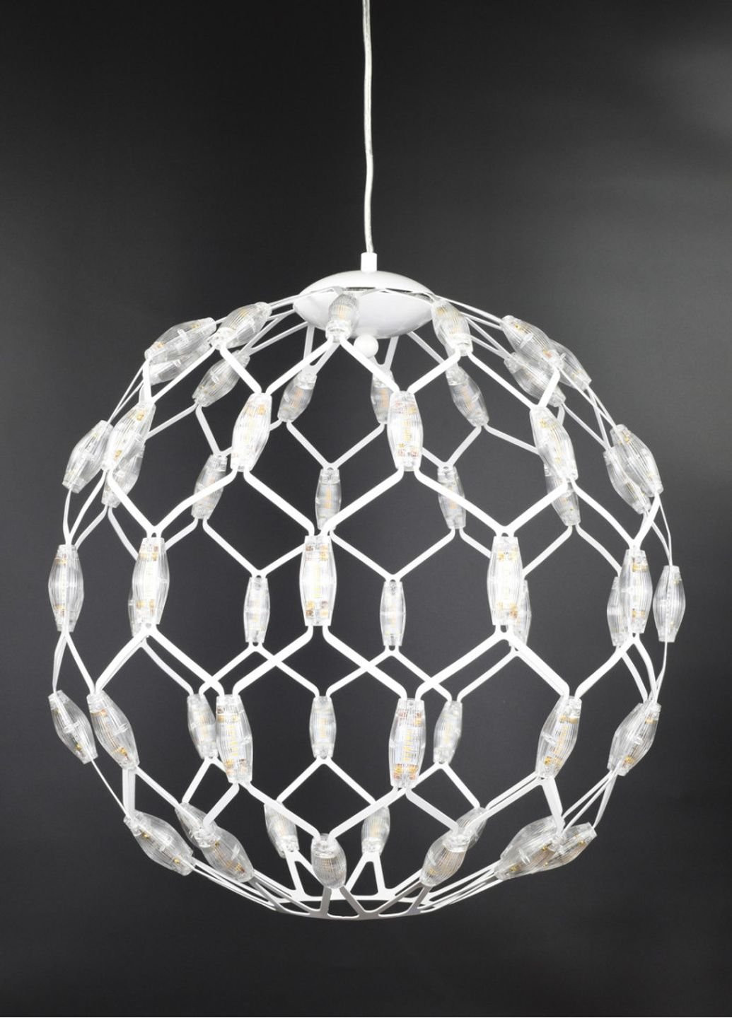 Люстра стельова LED D1289/500-wh Білий 65х50х50 див. Sunnysky (253630137)