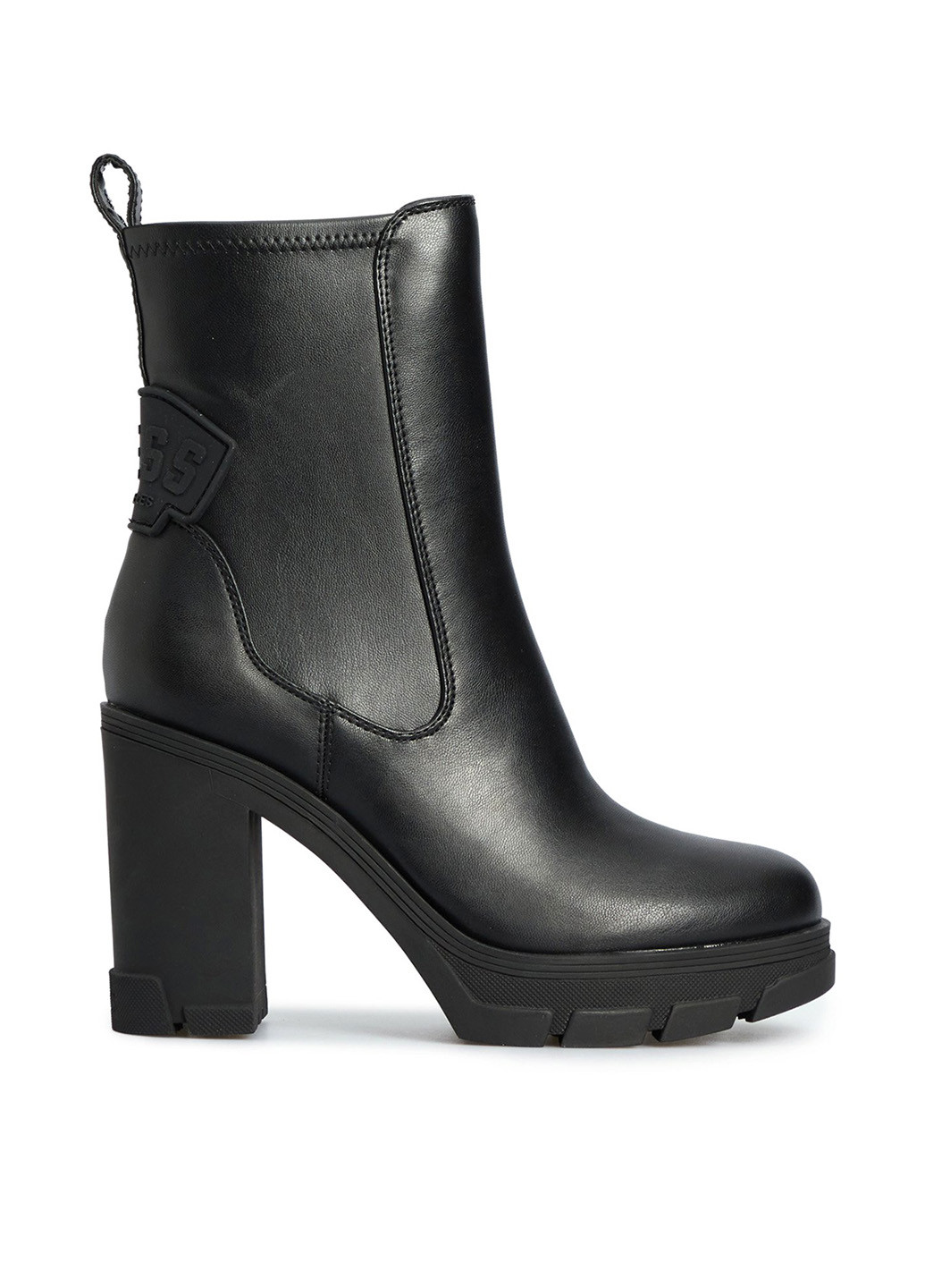 Чорні демісезонна ботильйони Guess