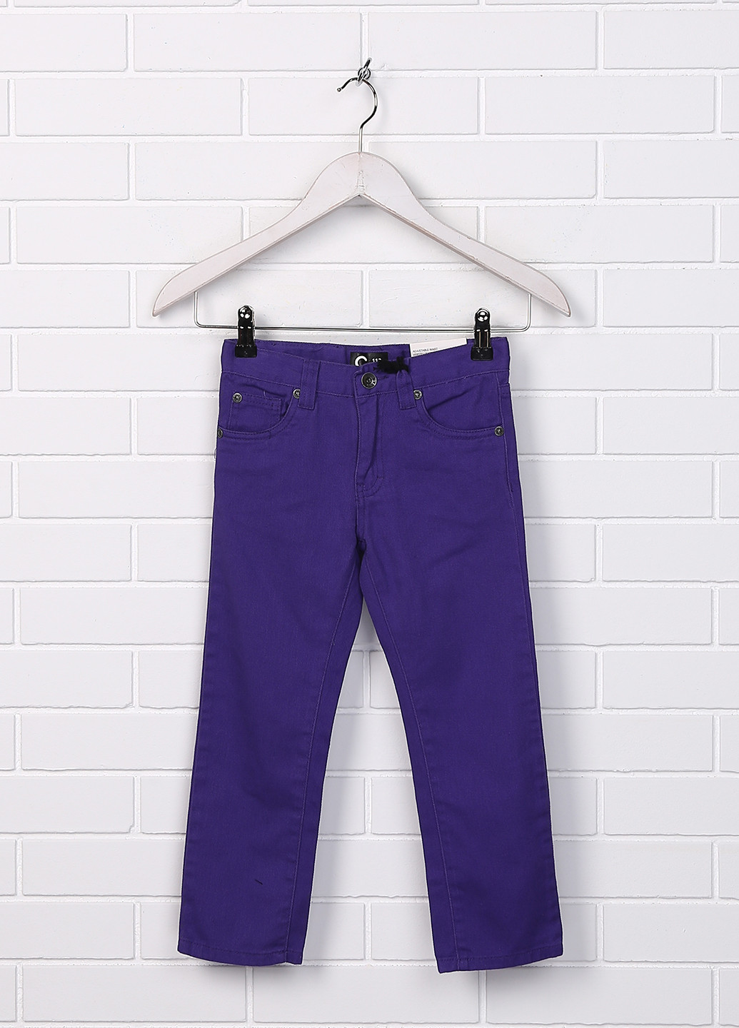 Фиолетовые кэжуал демисезонные прямые брюки Cubus