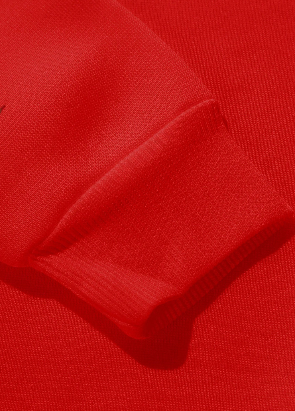 SHEIN свитшот новогодний красный кэжуал полиэстер, трикотаж с начесом