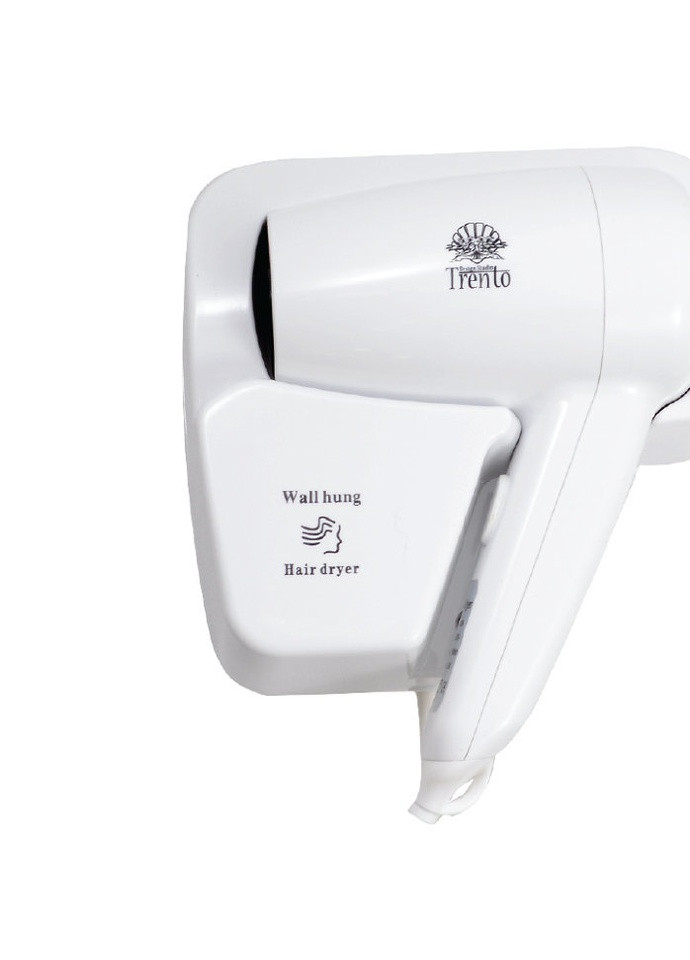Настінний фен для волосся FL-21011300W Білий Trento Sanitary Ware (253961020)