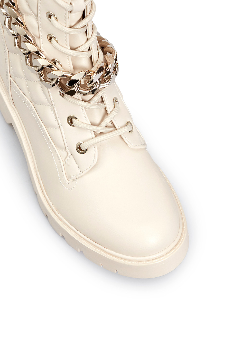 Осенние ботинки Guess с цепочками, со шнуровкой из искусственной кожи