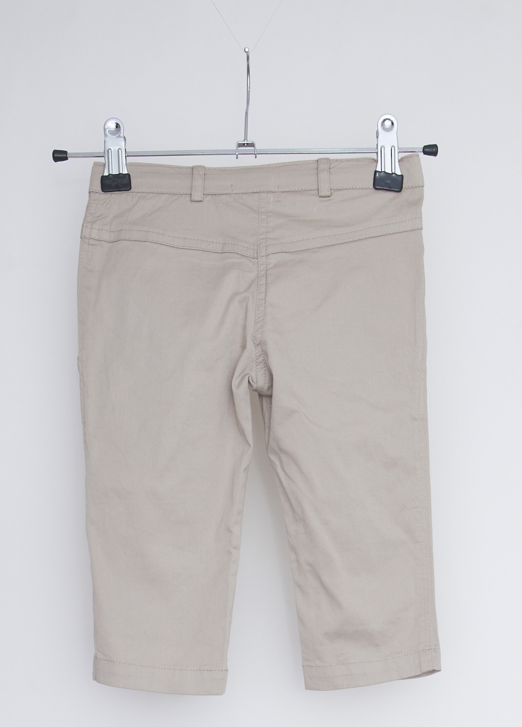 Бежевые кэжуал летние брюки Mandarino