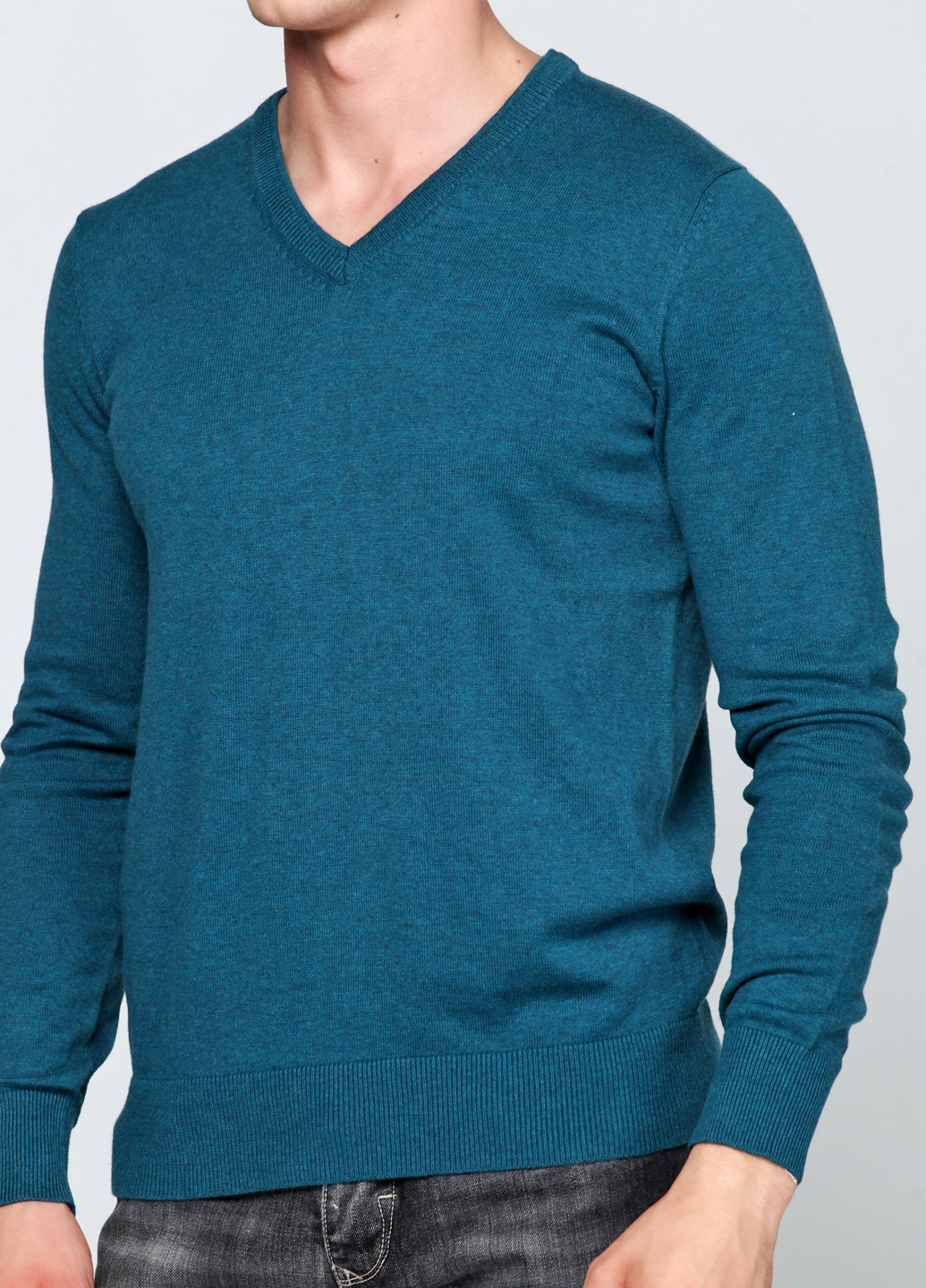 Синий демисезонный пуловер пуловер Sfera