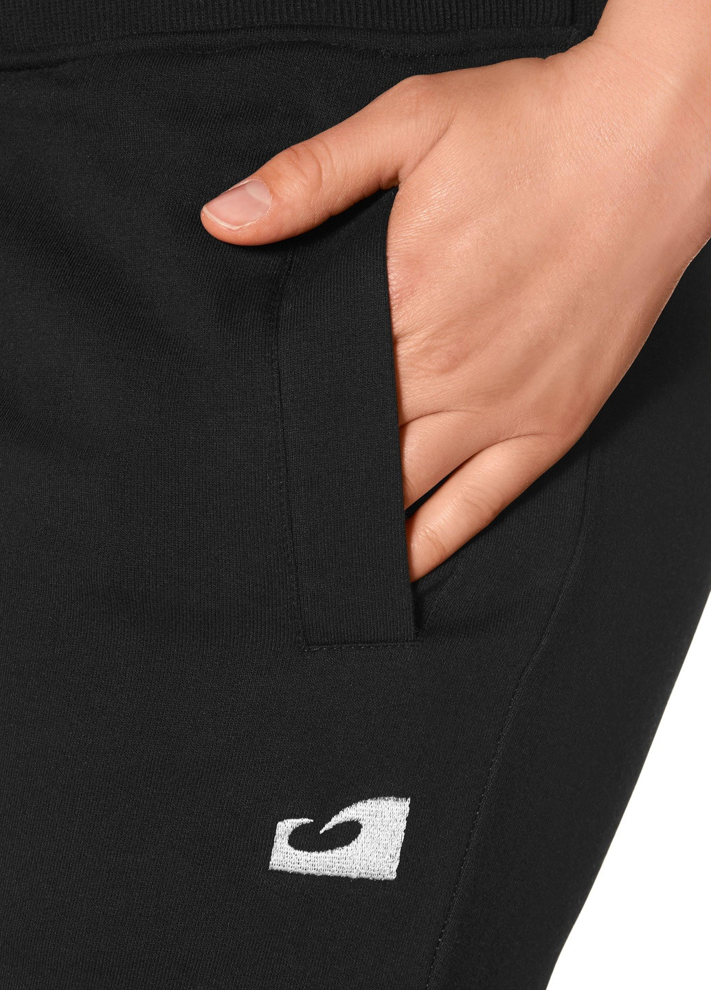 Черные спортивные демисезонные брюки Ocean Sportswear