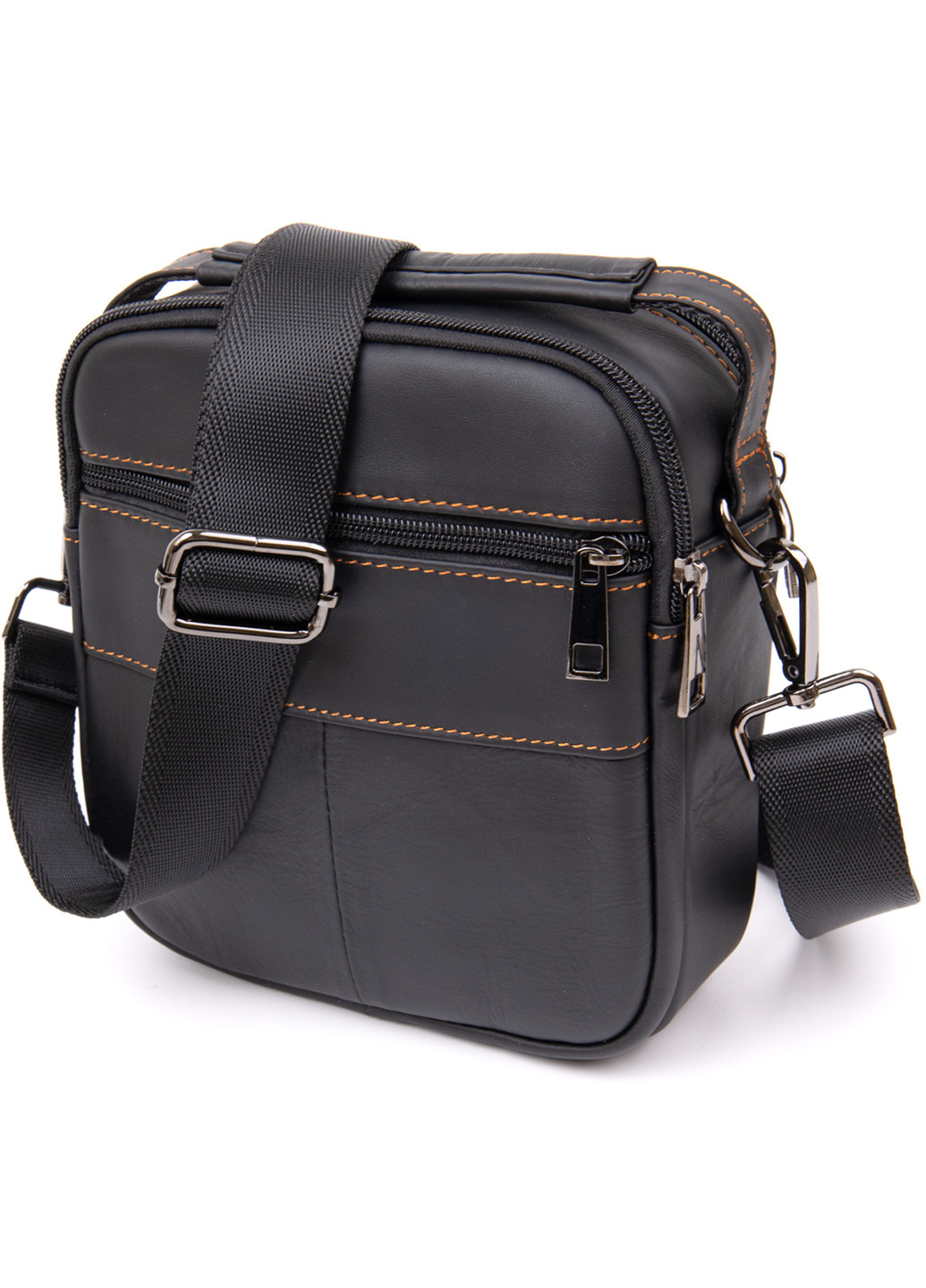 Чоловік шкіряний месенджер 18х20х7 см Vintage (252131091)