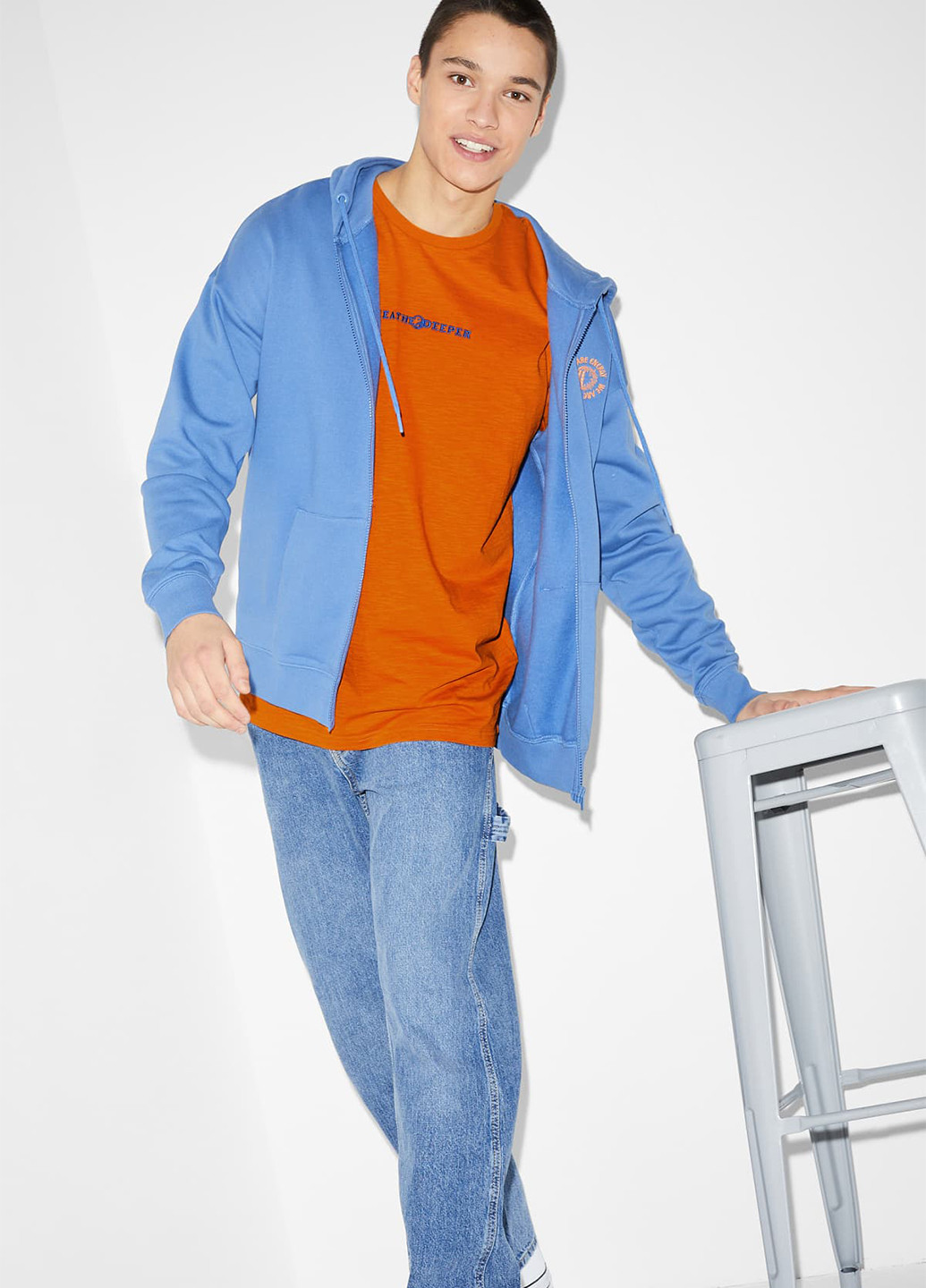 Помаранчева футболка C&A