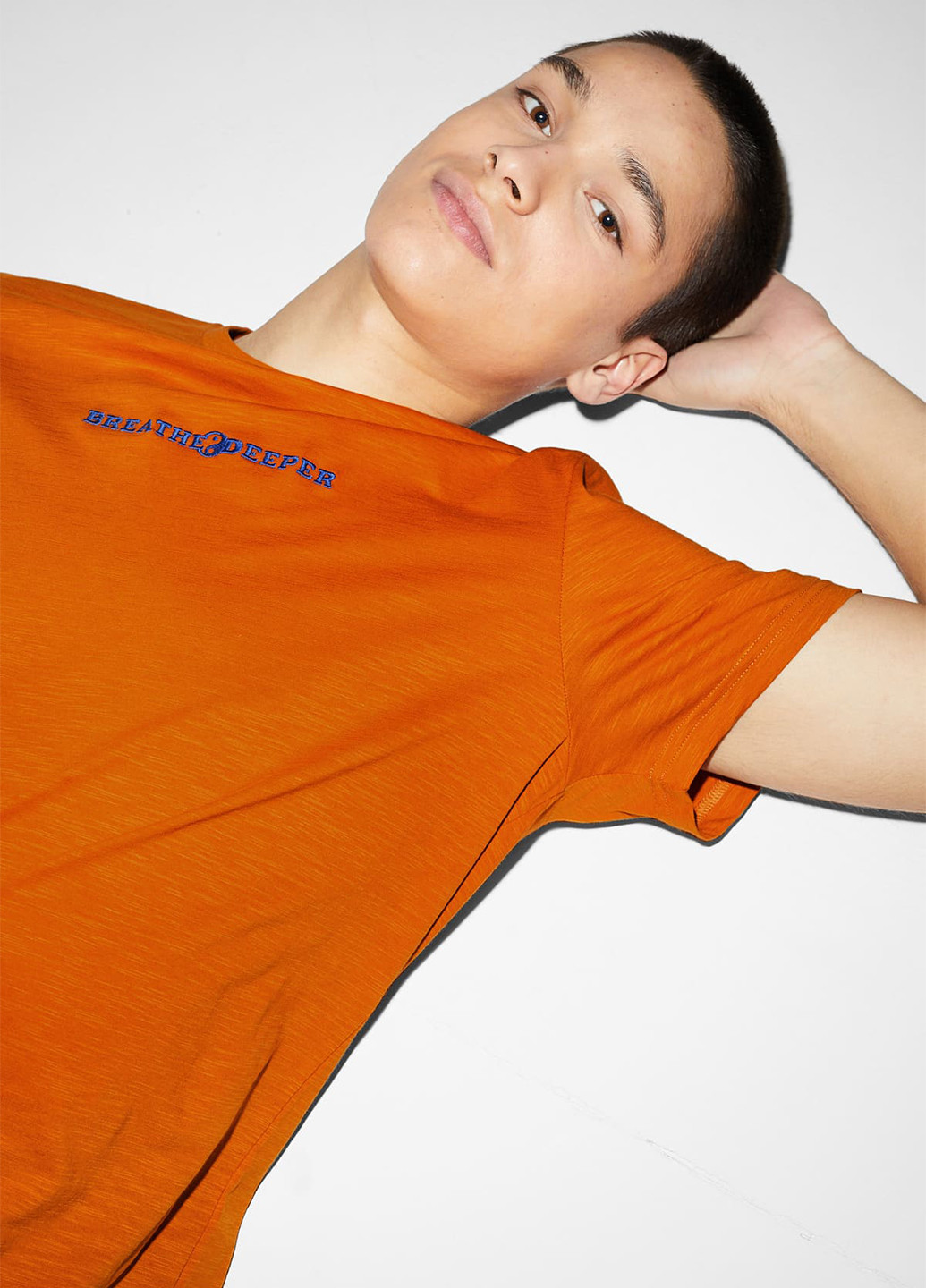 Помаранчева футболка C&A