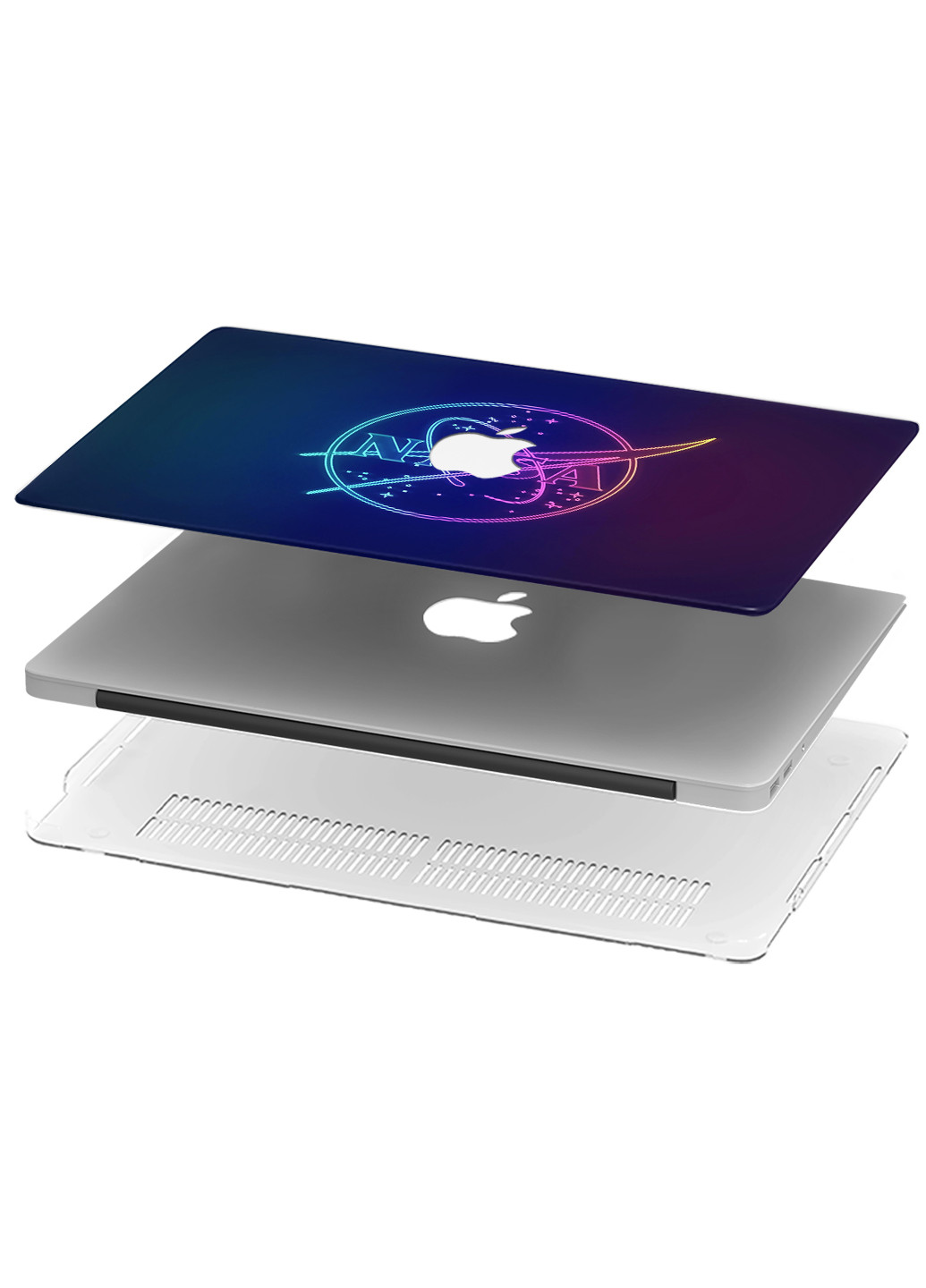 Чехол пластиковый для Apple MacBook Pro 13 A2289 / A2251 / A2338 НАСА (NASA) (9772-2790) MobiPrint (219124736)
