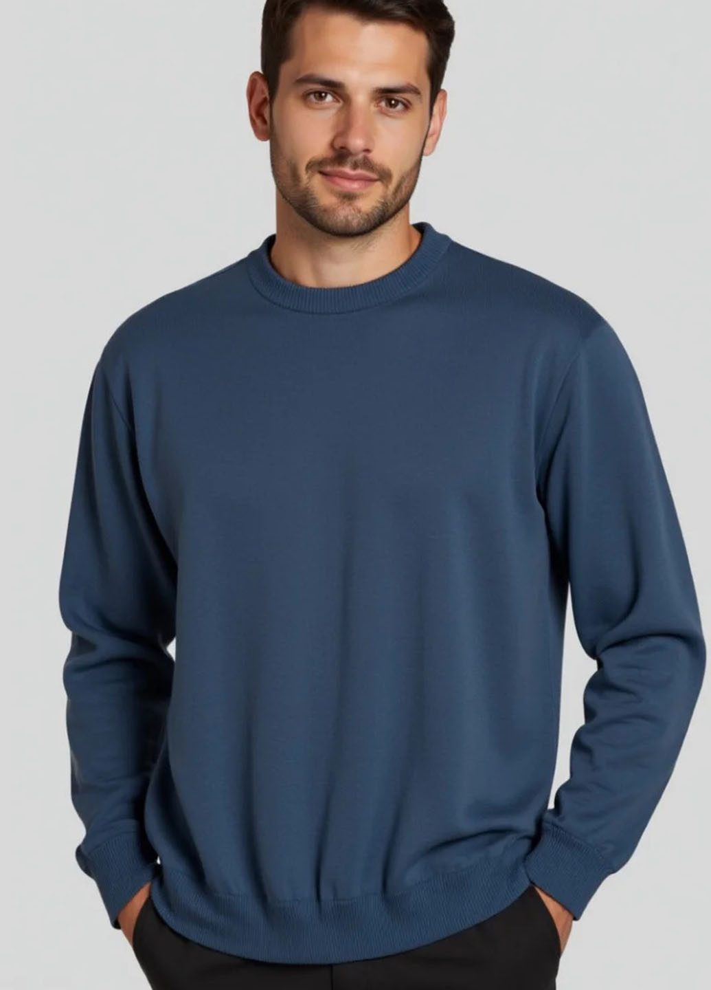 Темно-синій демісезонний джемпер джемпер Fashion