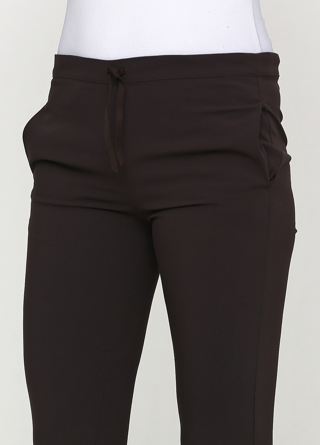 Темно-коричневые кэжуал демисезонные галифе брюки Sisley