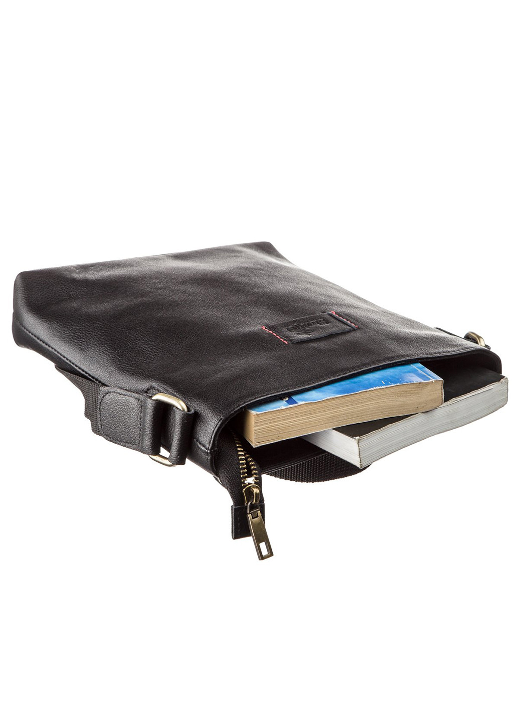 Мужская кожаная сумка 19х22,5х5 см Shvigel (229460521)