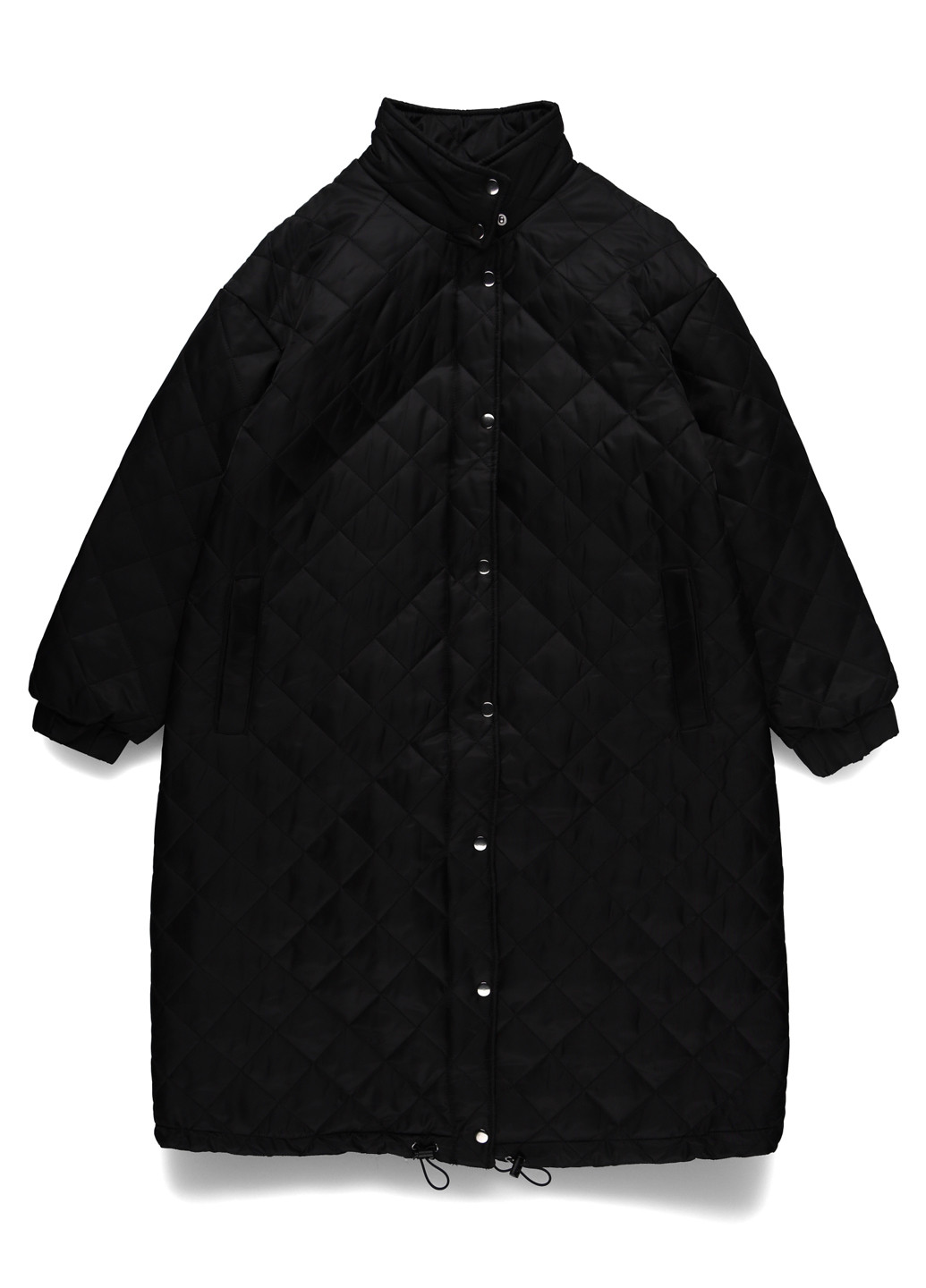 Черная демисезонная куртка куртка-пальто Missguided