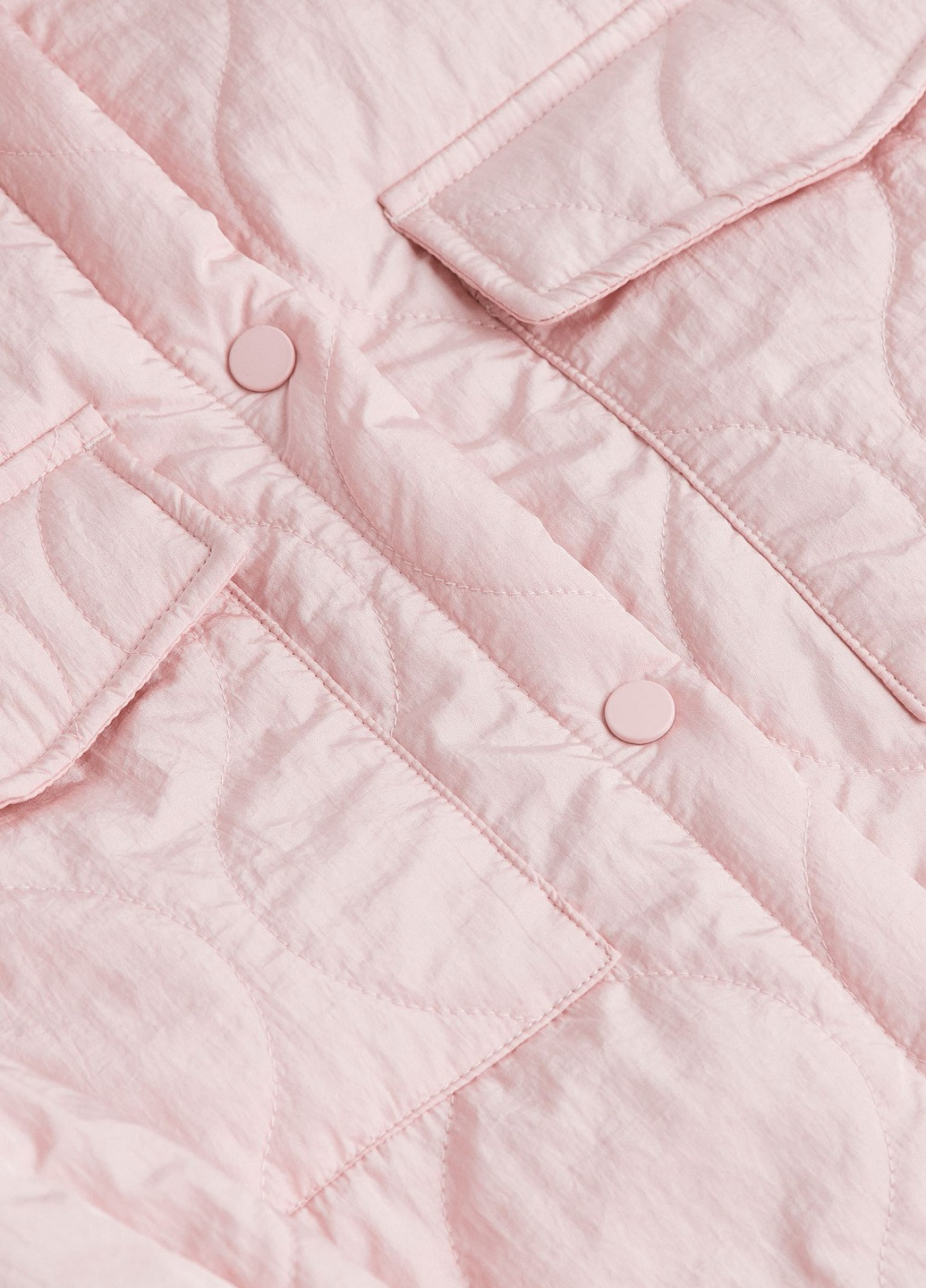 Светло-розовая демисезонная куртка H&M